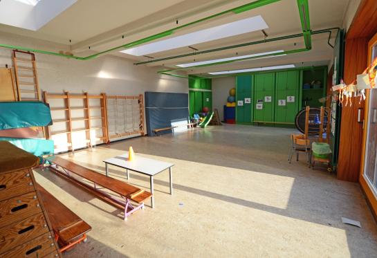 Turnzaal kleuters gemeentelijke basisschool Oostduinkerke