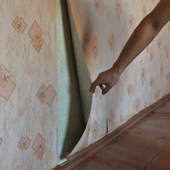 Vervallen woning
